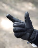 Viaterra Tundra V3 Waterproof Winter Motorcycle Riding Gloves (Black)
