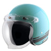 AXOR Retro Jet Sportz S13 Open Helmet Gloss Blue Black