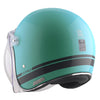 AXOR Retro Jet Sportz S13 Open Helmet Gloss Blue Black