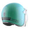 AXOR Retro Jet Sportz S13 Open Helmet Gloss Blue Black