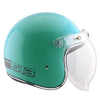 AXOR Retro Jet Sportz S13 Open Helmet Gloss Blue Black