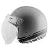 AXOR Retro Jet Sportz S13 Open Helmet Gloss Athena Grey Black