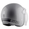 AXOR Retro Jet Sportz S13 Open Helmet Gloss Athena Grey Black