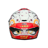 NHK K5R Alonso #12 Gloss White Helmet