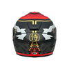 NHK K5R MIHA #1 Dragon Gloss Black Red Helmet