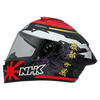 NHK K5R MIHA #1 Dragon Gloss Black Red Helmet