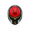 NHK K5R MIHA #1 Dragon Gloss Black Red Helmet