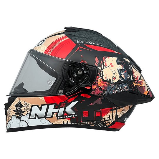 NHK K5R Warrior Gloss Black Helmet