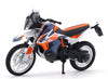 Bburago KTM 790 Adventure R Rally (White Blue Orange)