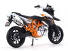 Bburago KTM 990 Supermoto R (White Orange)