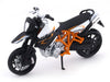 Bburago KTM 990 Supermoto R (White Orange)