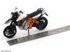 Bburago KTM 990 Supermoto R (White Orange)