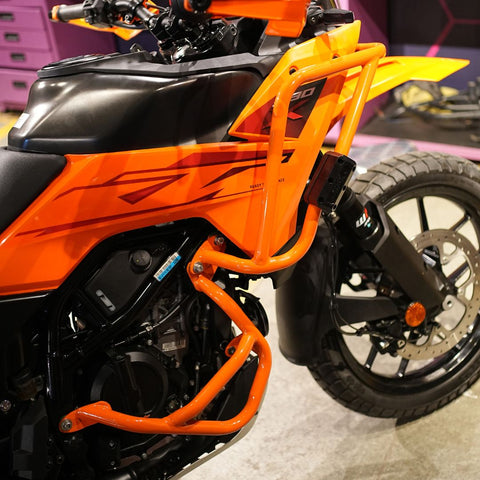 Hyperrider KTM 250 390 2025 Adventure Crash Guard Orange (HRADV035S)