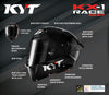 KYT KX1 RACE GP Solid Carbon Gloss Helmet