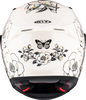 KYT Striker Tea Flower Gloss White Helmet