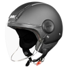 SMK Laminar Solid Matt Black (MA200) Helmet