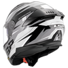 LS2 Stream II Bolt Black White Matt Helmet (D Ring)