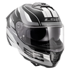 LS2 Stream II Bolt Black White Matt Helmet (D Ring)