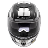 LS2 Stream II Bolt Black White Matt Helmet (D Ring)