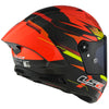 LS2 FF805 THUNDER Carbon GP Aero Fire Gloss Red Black Helmet