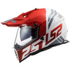 LS2 MX436 Pioneer Evo Evolve Gloss Red White Helmet