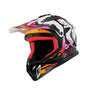 LS2 MX437 Fast II Wash Gloss White Black Helmet