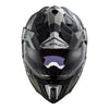 LS2 MX701 Explorer Atlantis Matt Black Titanium Helmet