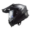 LS2 MX701 EXPLORER Carbon Solid Carbon Gloss Helmet