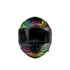 LS2 FF800 Storm Power Black Rainbow Matt Helmet