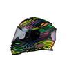 LS2 FF800 Storm Power Black Rainbow Matt Helmet