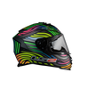 LS2 FF800 Storm Power Black Rainbow Matt Helmet