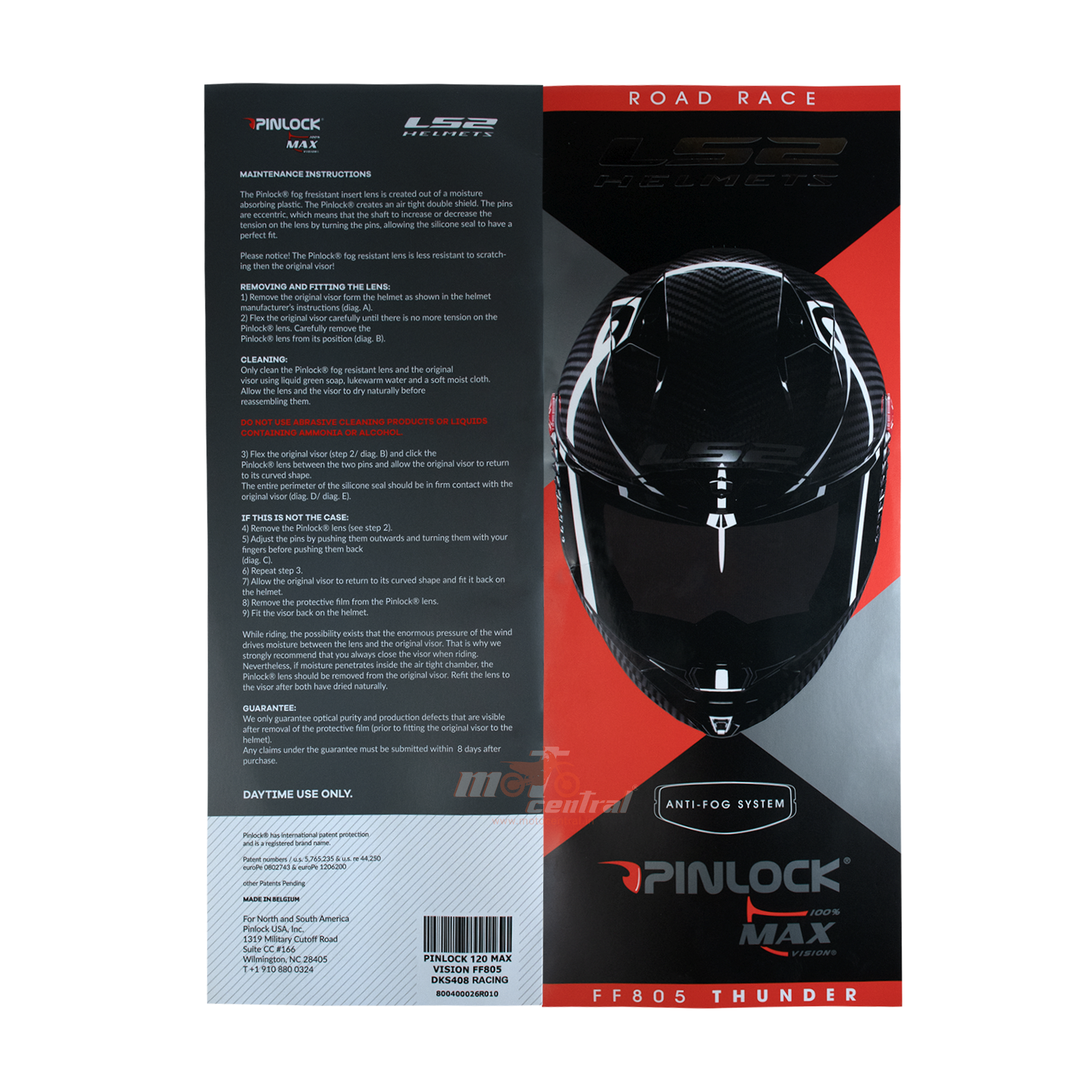 Pinlock scorpion exo 1400 air 2025