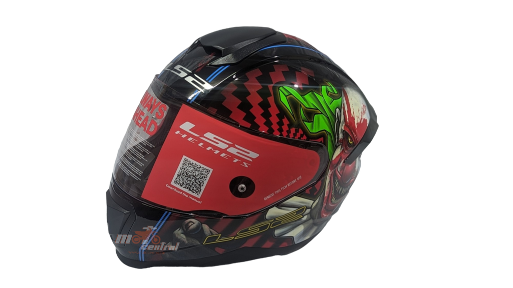 LS2 FF802 Flash Happy Dreams Black Gloss Helmet