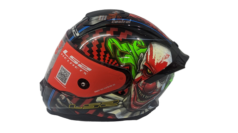 LS2 FF802 Flash Happy Dreams Black Gloss Helmet