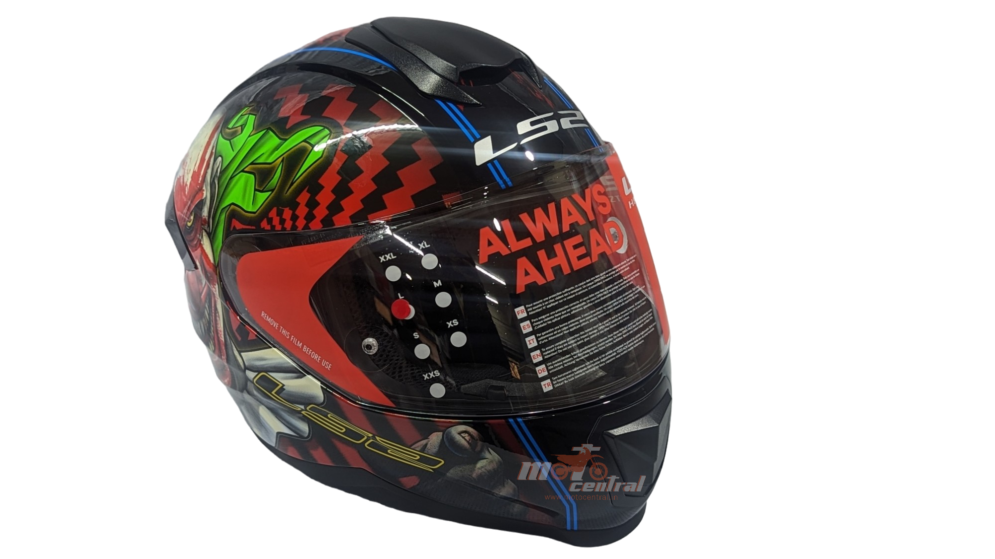LS2 FF802 Flash Happy Dreams Black Gloss Helmet– Moto Central