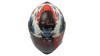 LS2 FF802 Flash Monster White Red Gloss Helmet