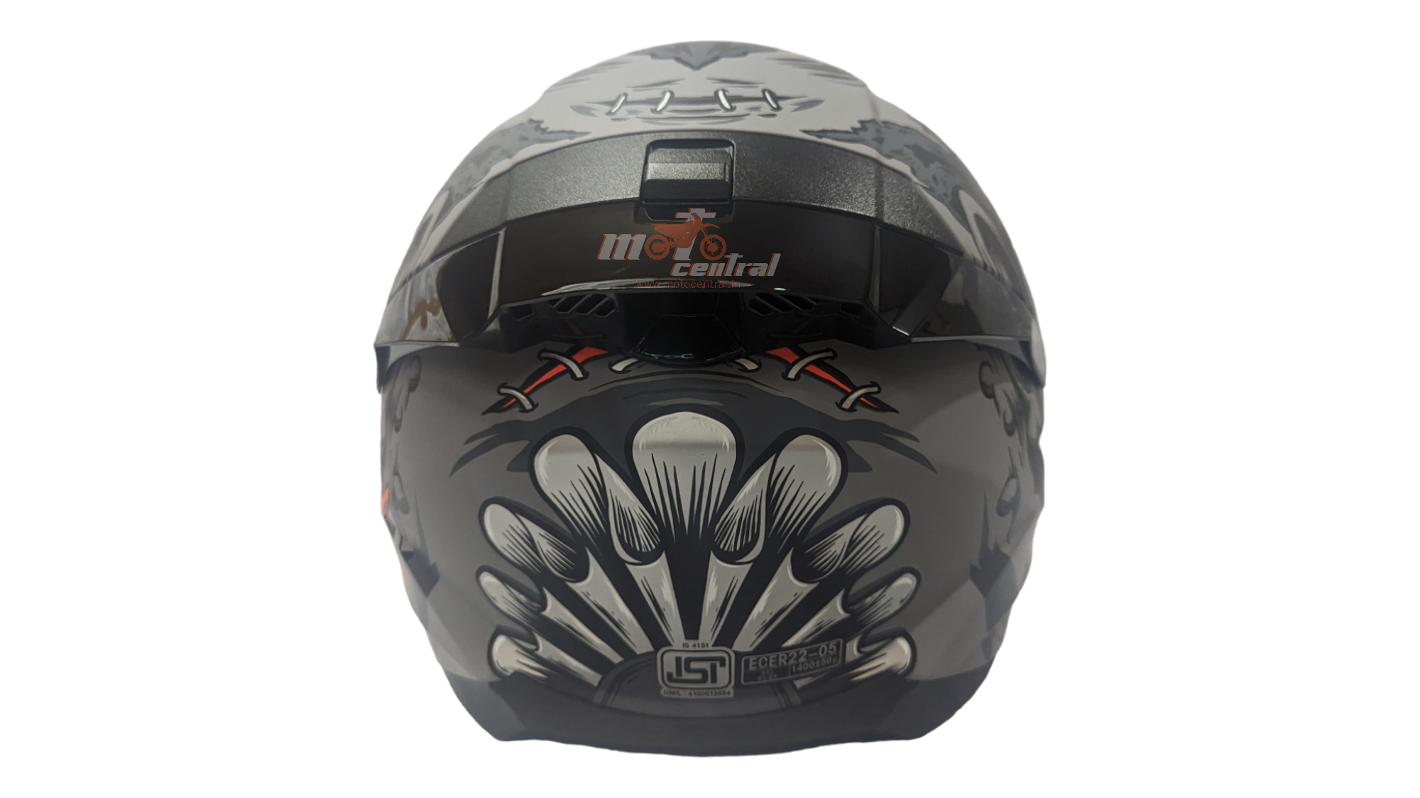 LS2 FF802 Flash Monster Black Grey Matt Helmet– Moto Central