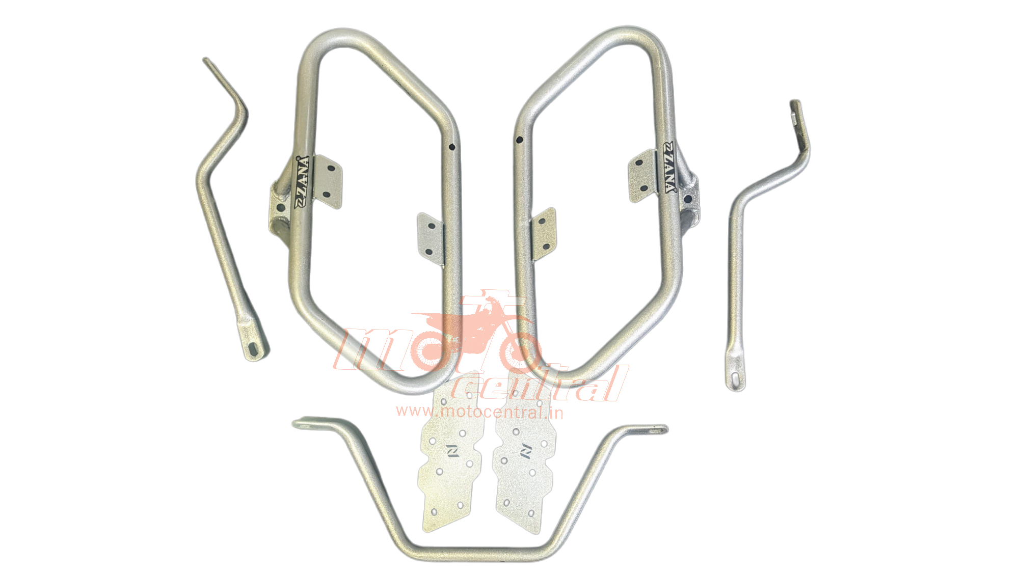 ZANA SADDLE STAY SILVER with Jerry Can Mount for KTM DUKE 390 250