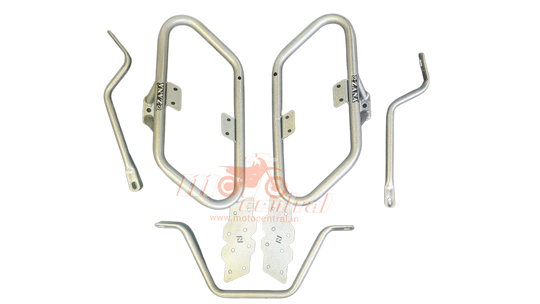 ZANA SADDLE STAY SILVER with Jerry Can Mount for KTM DUKE 390 250 (2019-2022) (ZI-8167)