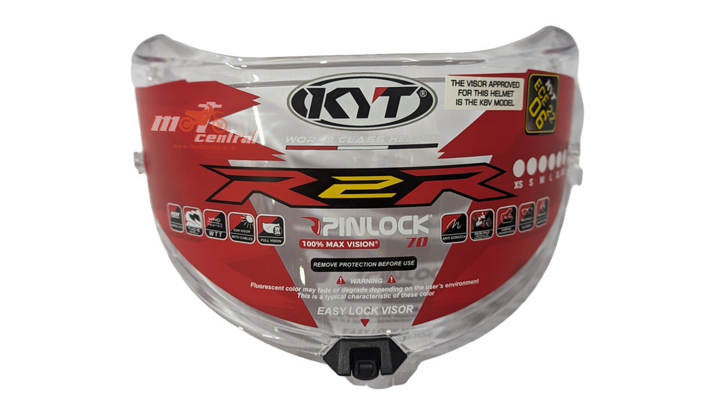 Spare Visor for KYT R2R Pro Helmets Moto Central
