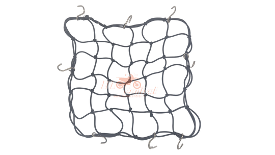 Rawstone 4mm Bungee Net 15x15 SS Hook (Black)