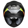 SMK Stellar Sports Flight Gloss Black Grey Yellow (GL264) Helmet