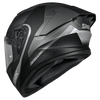 SMK Stellar Sports Flight Gloss Black Grey (GL266) Helmet