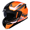 SMK Gullwing Supertour Orange Grey Blue Gloss (GL765) Helmet