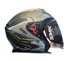 SMK GTJ Escape Black Grey Yellow Matt (MA264) Helmet