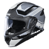 SMK Gullwing Supertour Grey White Matt (MA661) Helmet