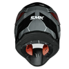 SMK Allterra Maverix Grey Red Black Gloss (GL632) Helmet