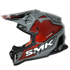 SMK Allterra Maverix Grey Red Black Gloss (GL632) Helmet