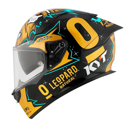 KYT R2R Pro Jaume Masia 2023 World Champion Gold Limited Edition Gloss Helmet