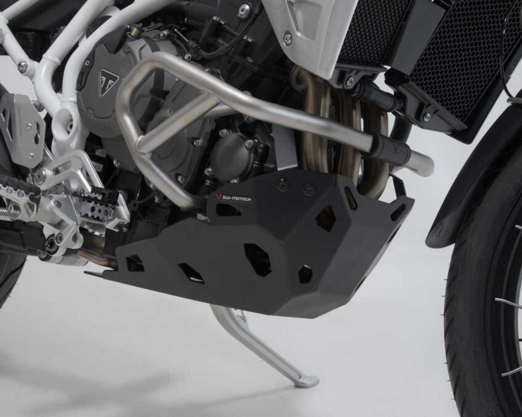 SW Motech Sump Guard for Tiger 900 for use with OEM Crashbars (MSS.11.953.10101/B)